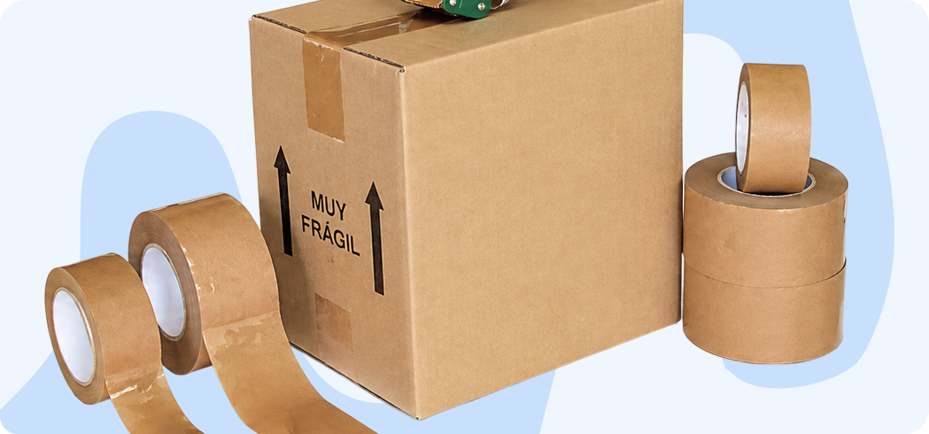 Cinta de papel kraft: ventajas y aplicaciones en logística sostenible